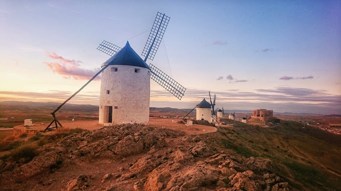 molinos de viento de Don Quijote